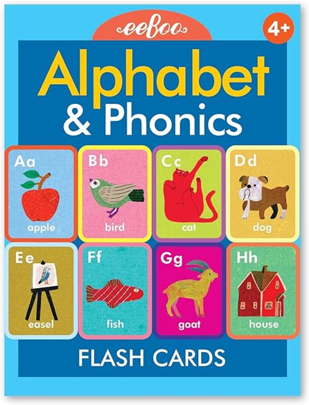eeBoo Alphabet and Phonics Flash Cards for Education and fun to play for kids.