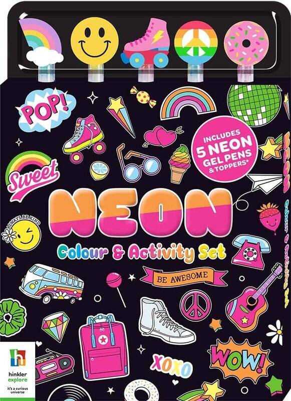 

Hinkler Kaleidoscope Neon Color and Activity Set, Multicolour, Age 3+ Years