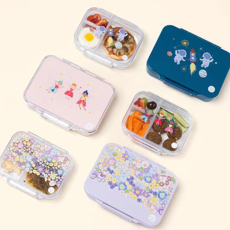 Little AI Cosmic explorer bento box - 3 compartment