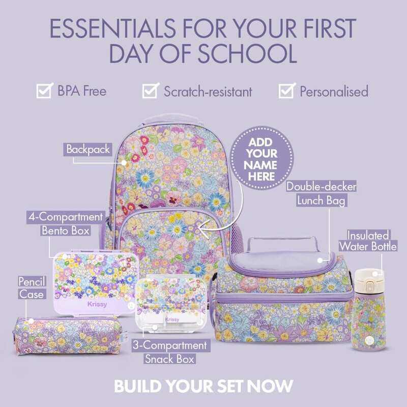 Little AI Enchanted floral double-decker lunch bag