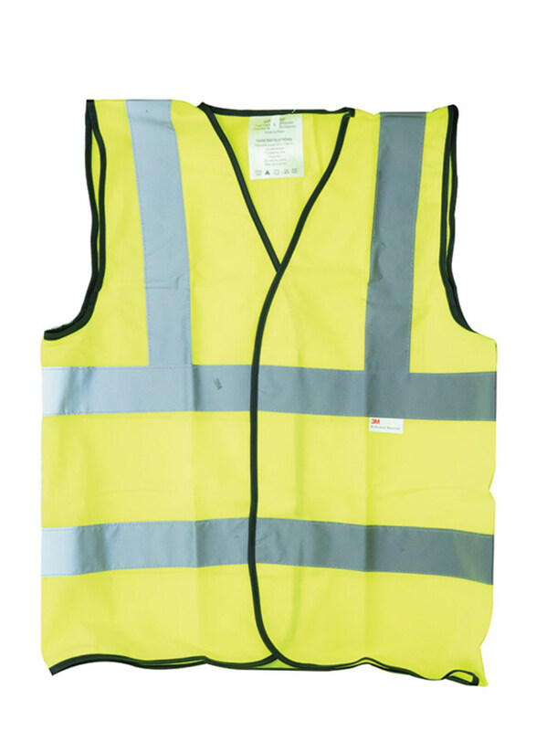 

3M Safety Reflective Vest, Yellow, Large