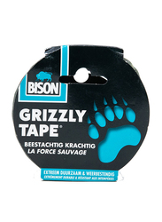 Bison Grizzly Tac Tape, 10 Meter, Grey