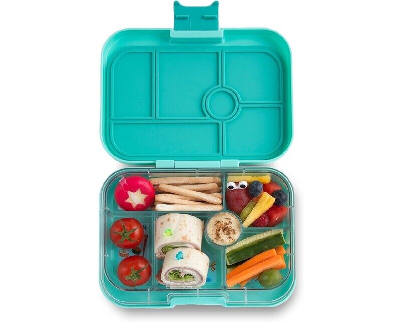 Yumbox  6-Compartment Bento Box Surf Green