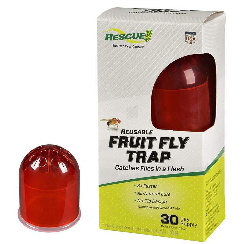 

Rescue Reusable Fruit Fly Trap, Red
