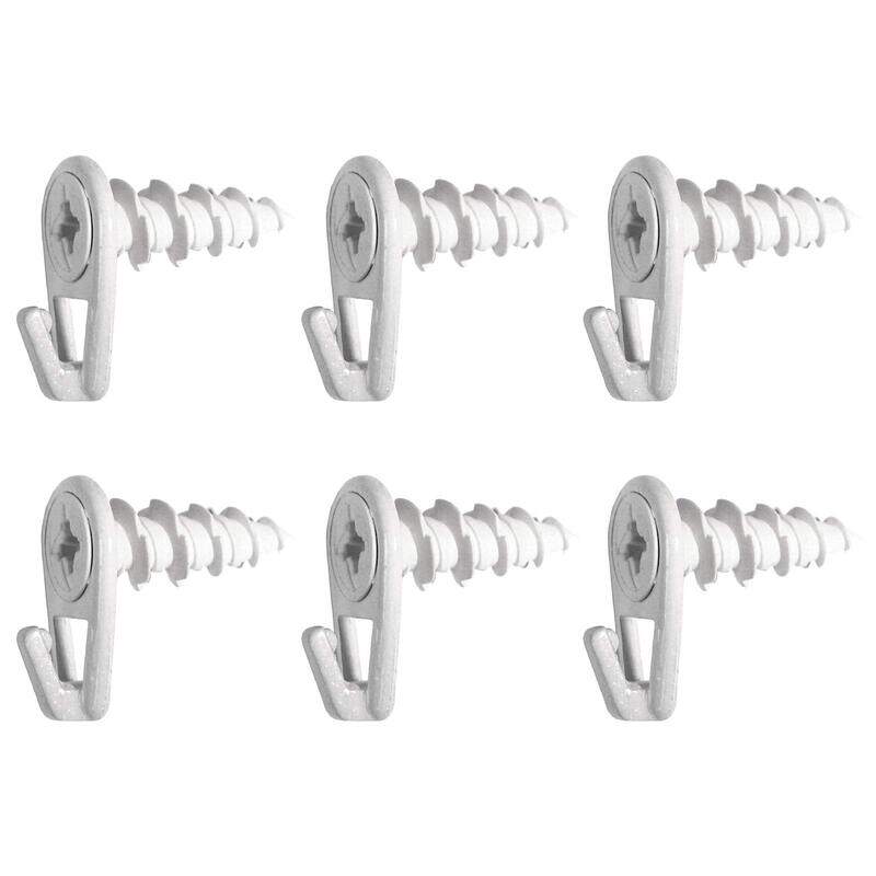 

Hillman Large Picture Hook, 6 Pieces, 122405, White