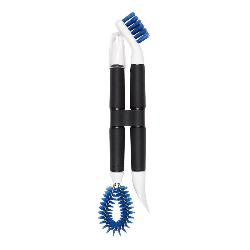 

Oxo 2-Piece Good Grips Kitchen Appliance Cleaning Set, Black/Blue