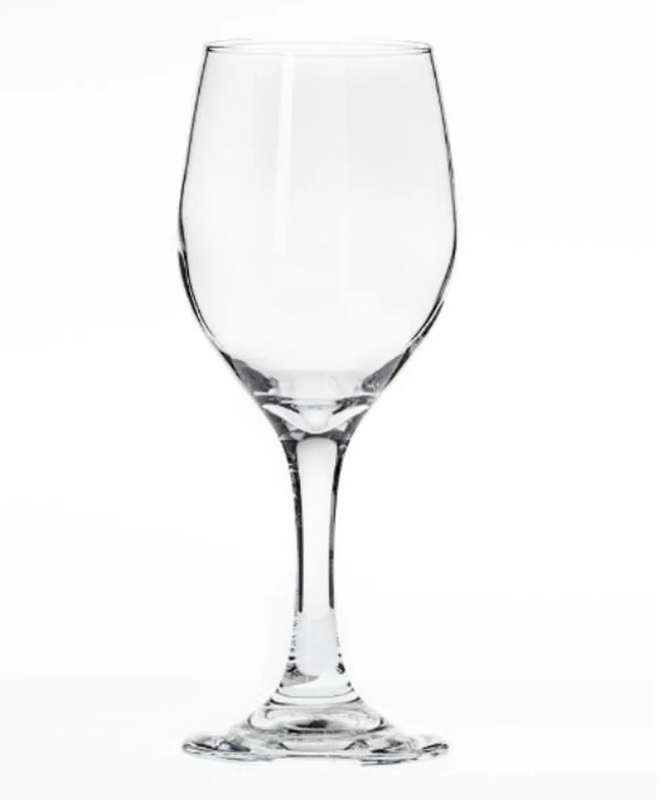 Borgonovo DUCALE 31 STEMGLASS Italian-Made Elegant Stemmed Wine Glass in Gift Box, 310 ml - Perfect Present for Wine Lovers Set of 6