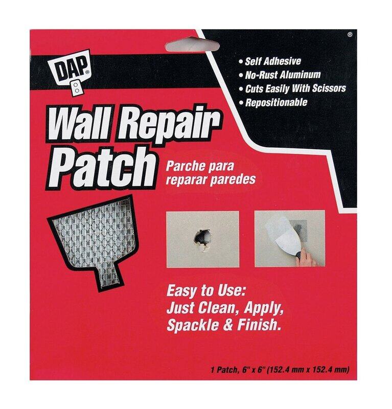 

Dap Wall Repair Patch, 070798091467, Silver