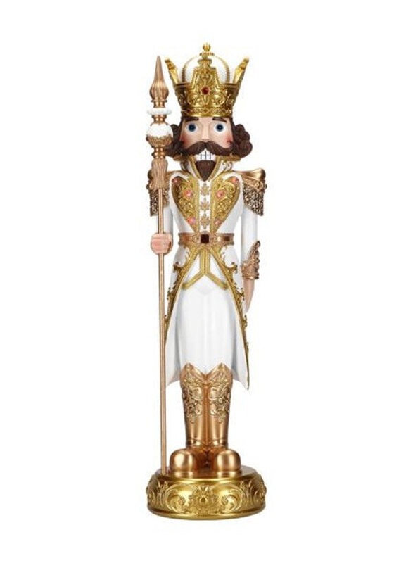 

Christmas Creations 50Cm Nutcracker Sceptor Poly Led, Gold