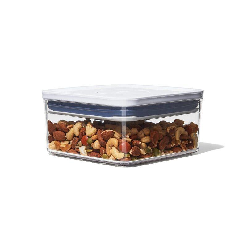 

Oxo Good Grips Pop Airtight Food Storage Container, 1.1 Liters, Transparent