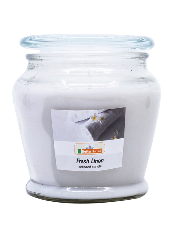 

Better Homes Fresh Linen Candle, 12oz, White