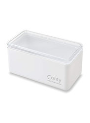 Hokan-sho Plastic 1.85 Ltr Capacity Well Sealed Utility Case, White