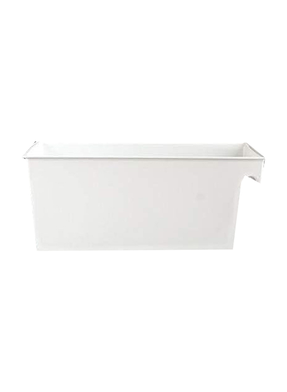 Inomata Hokan-sho Plastic Wide Simple Storage, White