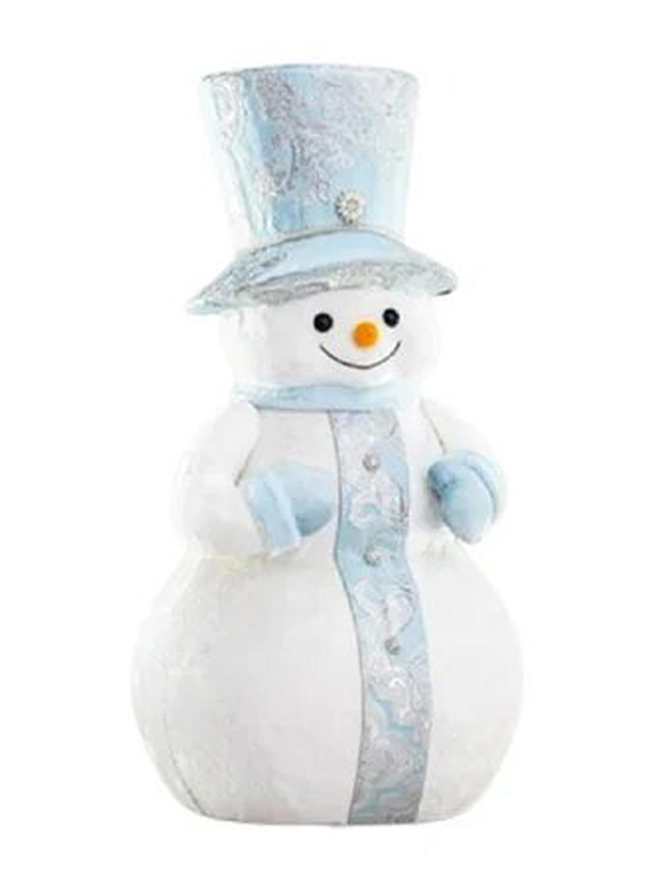 

Swift Snowman with Hat Ornament, 65cm, Light Blue