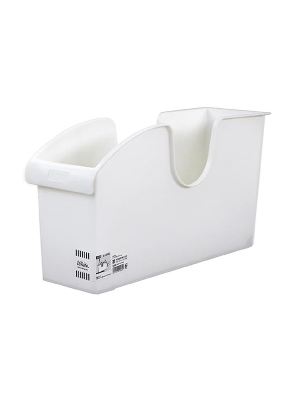 Inomata Hokan-sho Medium Plastic Under Sink Box, White