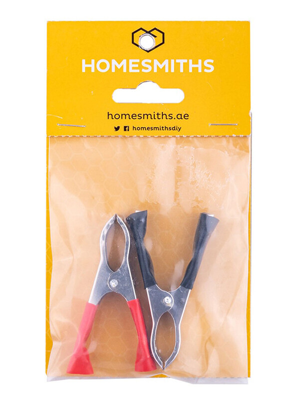 

Homesmiths Battery Clip Large, Red/Black/Silver