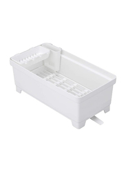 Inomata Hokan-sho Plastic Dish Drying Rack, White