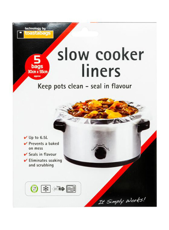 

Toastabags Slow Cooker Liners, 30 x 55cm, 5 Bags
