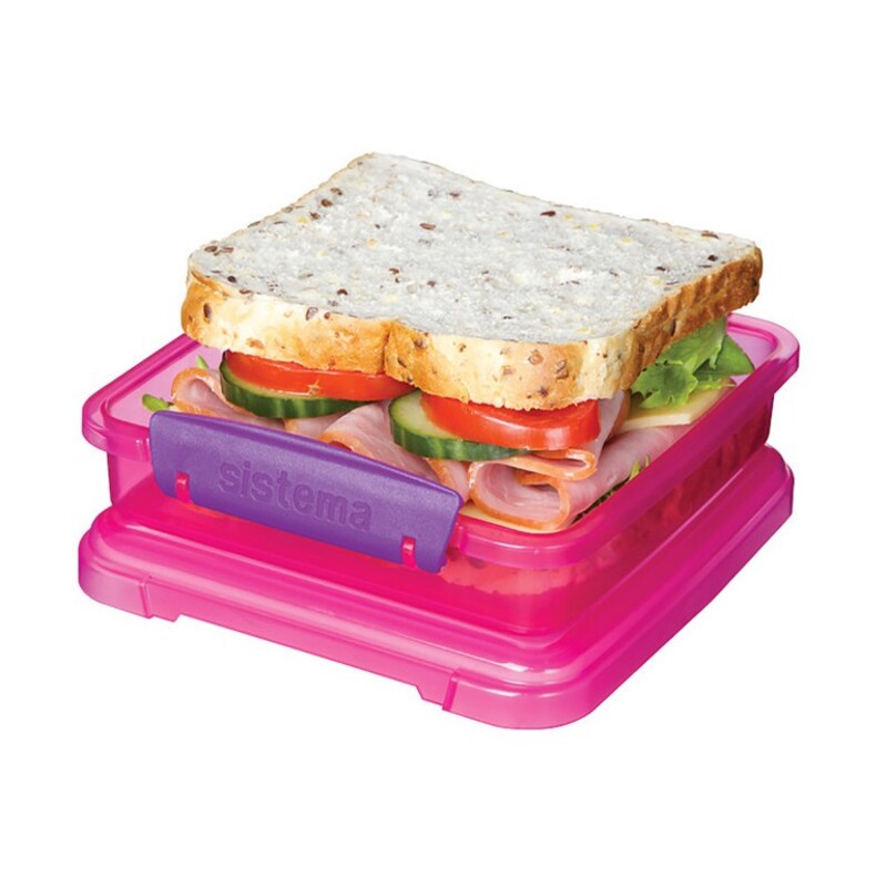 Sistema Sandwich Box 450ML Pink