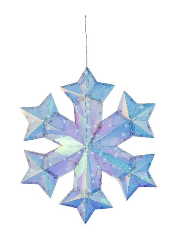 

Kaemingk Micro LED PET Snowflake, 39cm, Silver