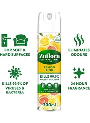 Zoflora 300ML Air Freshner Mist Lemon Zing