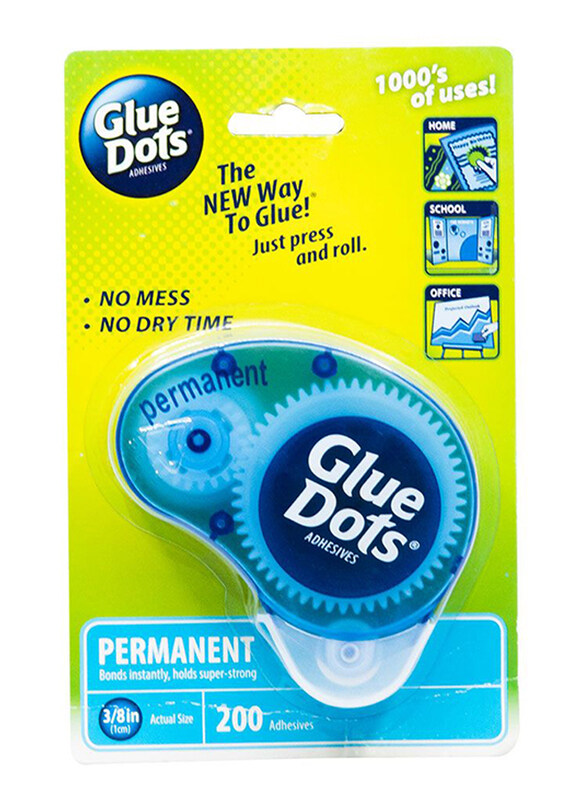 

Glue Dots Permanent Adhesive Dispenser, Clear