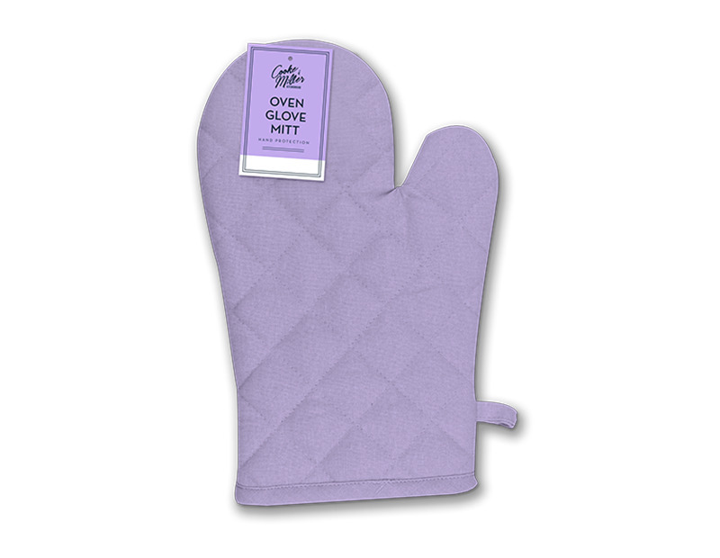 Pastel Oven Glove Mitt: Heat Resistant, Soft Grip, Non-Slip, Cotton Lining, Machine Washable, Stylish, Comfortable, Durable.