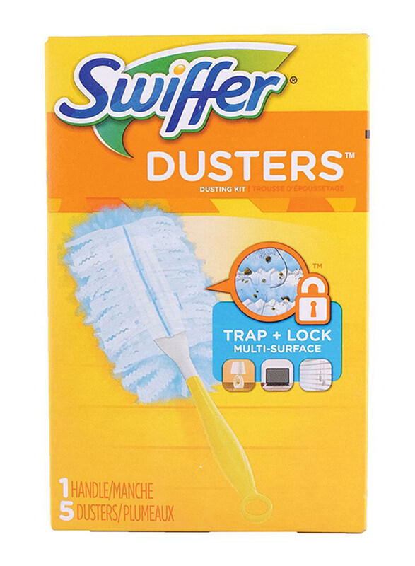 

Swiffer Duster Starter Kit, White/Yellow