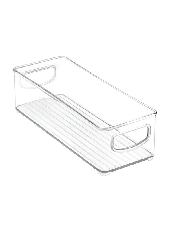 Inter Design Polyethylene Kitchen Binz, 10 x 4 x 3 inch, Clear