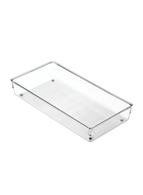 

Inter Design Linus Drawer Organizer, 6 x 12 x 2.09 inch, Clear