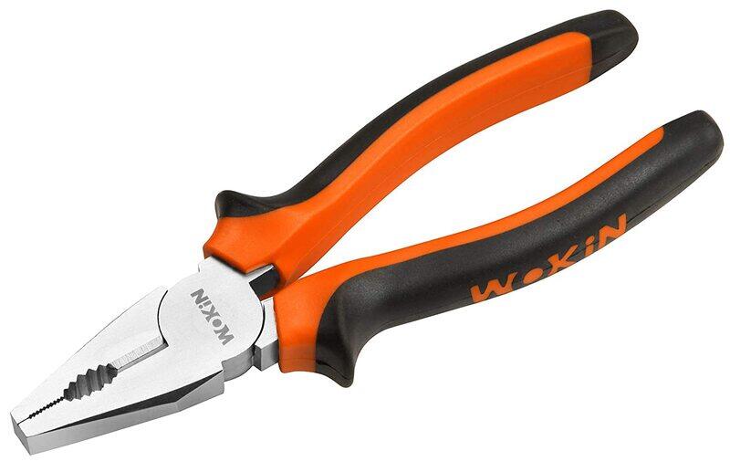 

Wokin 180mm Combination Pliers, Black/Orange