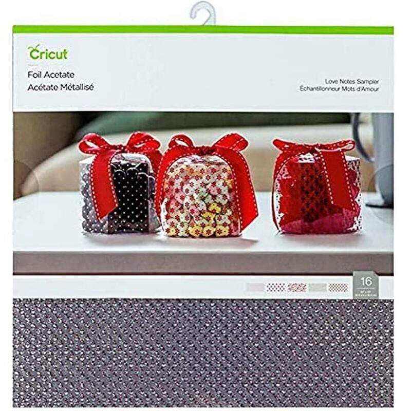 

Cricut Foil Acetate Love Notes, 16 Sheets, Multicolour