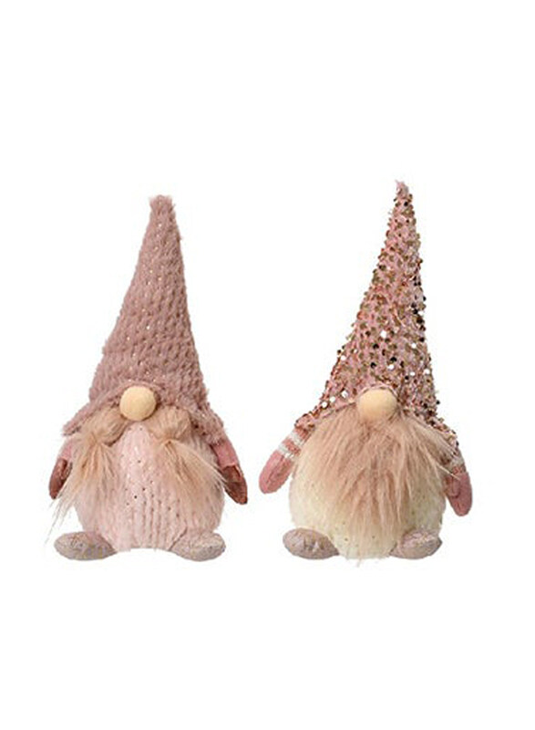 

Kaemingk Decoris Gnome Polyester, Assorted 1 Piece, 30cm, Pink