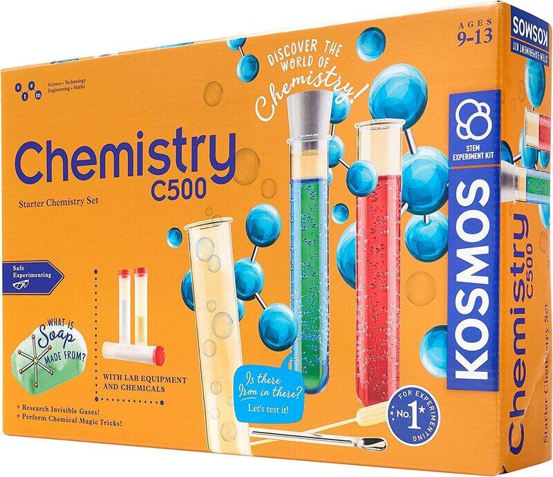 

Thames & Kosmos Chemistry C500 28 Experiments, Multicolour, Ages 9+ Years