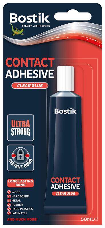 

Bostik 50ml Contact Adhesive, Multicolour
