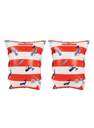 Swim Essentials  Red-White Whale - Inflatable Swimming Armbands, suitable 2-6 years