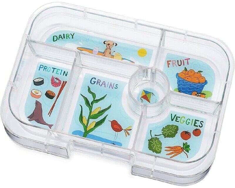 Yumbox  6-Compartment Bento Box Surf Green