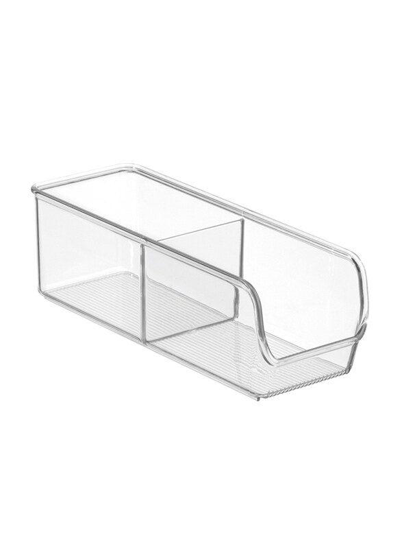 

Inter Design Linus Polyethylene Kitchen Binz, 4 x 11 x 3.5 inch, Clear