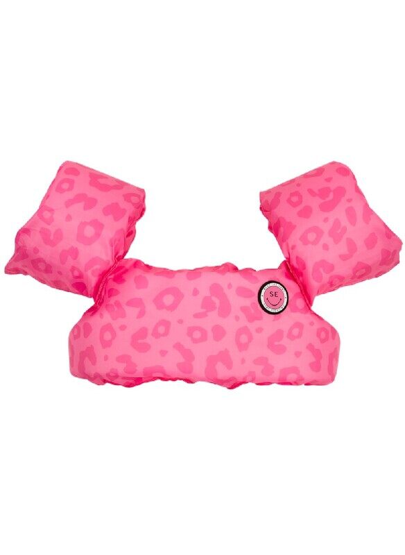 

Swim Essentials Pink Leopard Puddle Jumper, suitable for Age 2-6 years