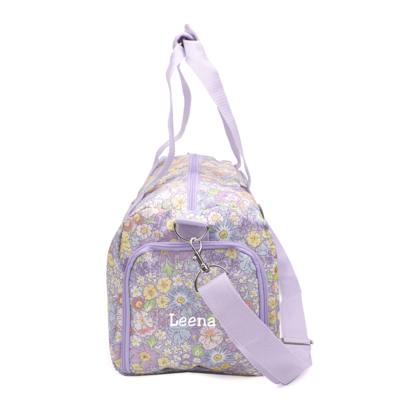 Little AI Enchanted floral duffle bag