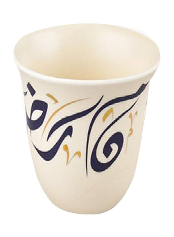 

Homesmiths 6-Piece Rosa Kalemat Cawa Cup Set, Beige