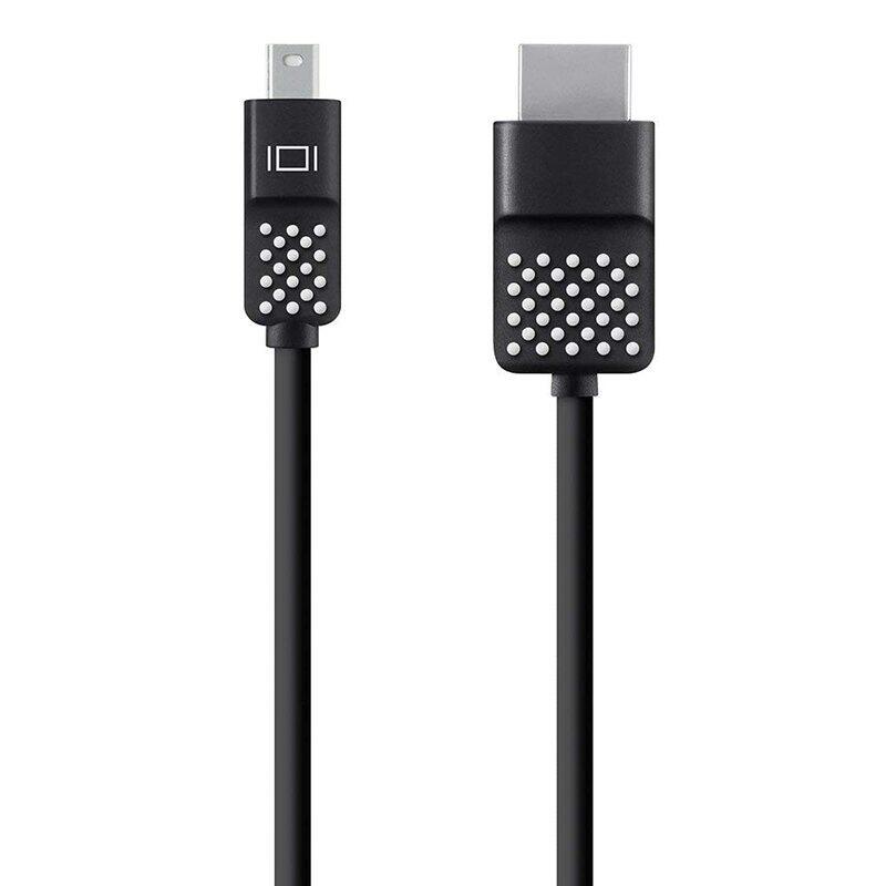 

Belkin 1.8-Meters USB Cable, High-Speed Mini Display Port to HDMI Cable for MacBook Air/MacBook Pro, F2CD080BT06, Black