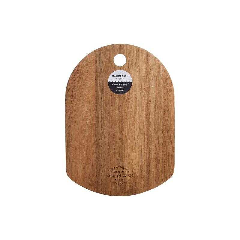 

Mason Cash Heritage Acacia Board, 30 x 22 x 1.5cm, Brown