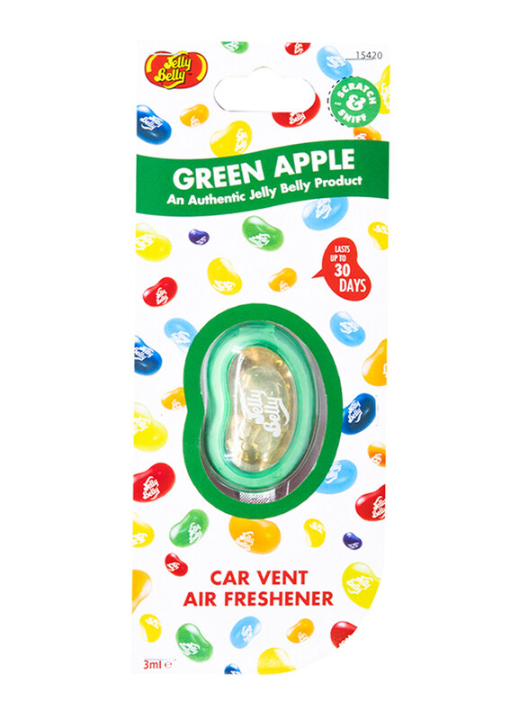 

Jelly Belly Green Apple Car Vent Air Freshener, 3ml