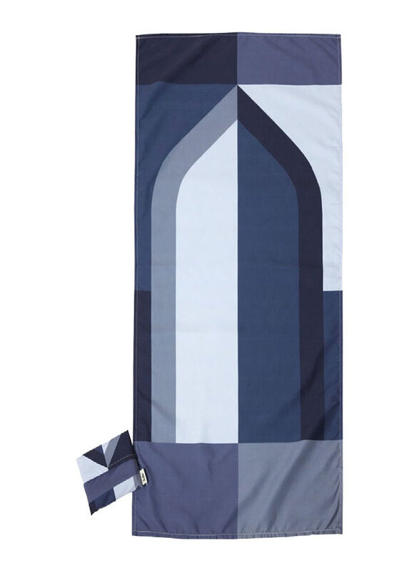 

Sabr Dubai' Pocket Prayer Mat for Occasions like Ramadan, Multicolour