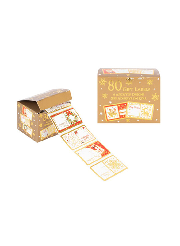 

Rsw Traditional Gift Labels, 80 Labels, Gold