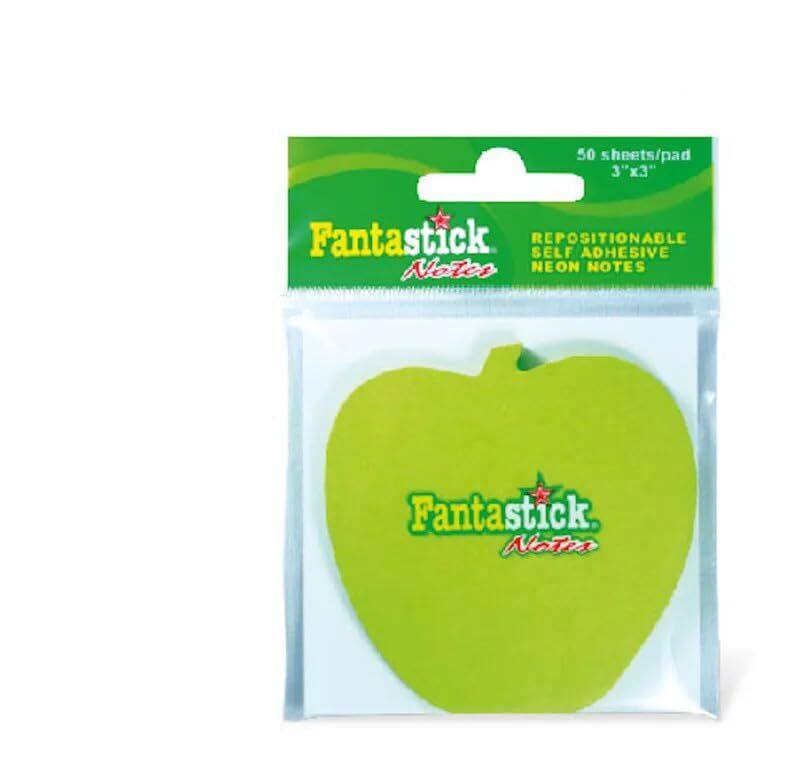 

Fantastik Fluor Apple bls-Gn Stick Notes, Green