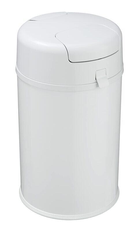 

Wenko Secura Premium Hygiene Container Diaper Pail, White