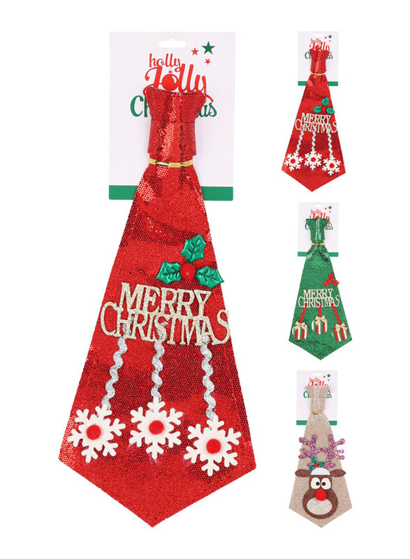 

Homesmiths Xmas Tie, Assorted