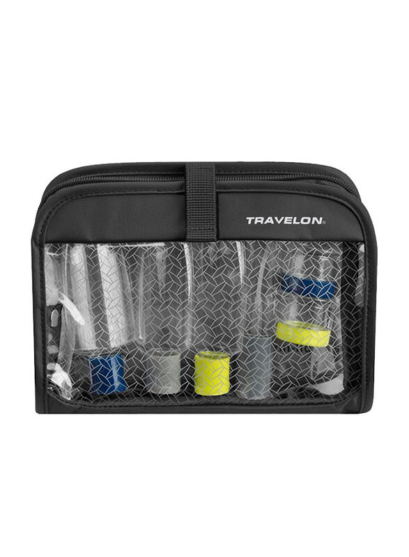 

Travelon Hanging 1 Quart Plus with Bottles, Black